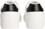 Calvin Klein Deri Bağlamalı Düz Taban Yuvarlak Burun Ck Desenli Sneaker, CLASSIC CUPSOLE MONO LTH