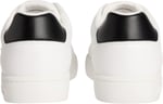 Calvin Klein Deri Bağlamalı Düz Taban Yuvarlak Burun Ck Desenli Sneaker, CLASSIC CUPSOLE MONO LTH