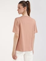 Calvin Klein EMBROIDERED MONOLOGO TEE Tişört Kadın