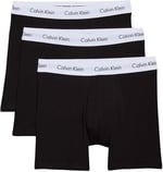 Calvin Klein Erkek Boxer Brief 3pk Boxer 3 Black (Legacy 001) XL