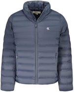Calvin Klein Erkek Ceket Ls Nylon Lt Wt Hooded Fz Puffer - Bedenler: S, M, XL