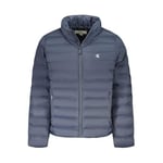 Calvin Klein Erkek Ceket Ls Nylon Lt Wt Hooded Fz Puffer - Bedenler: S, M, XL