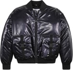 Calvin Klein Erkek Çocuk Bisiklet Yaka Mont, IB0IB019040H8
