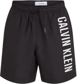 Calvin Klein Erkek Çocuk Siyah Baskılı Deniz Şortu, KV0KV00053