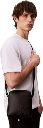 Calvin Klein Erkek El Çantası, Black, Tek Beden