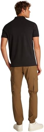 Calvin Klein Erkek Kısa Kollu Polo Tişört Monologo Polo