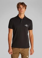 Calvin Klein Erkek Kısa Kollu Polo Tişört Monologo Polo
