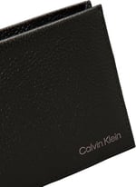 Calvin Klein Erkek Sıcak İki Katlı 5cc W/Bozuk Para L Üç Katlı Cüzdan