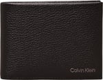 Calvin Klein Erkek Sıcak İki Katlı 5cc W/Bozuk Para L Üç Katlı Cüzdan