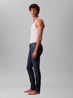 Calvin Klein Erkek Skinny Oil Slick Jean Regen Jeans