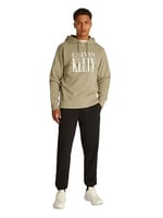 Calvin Klein Erkek Sweatshirt Serif Font Graphic Hoodie