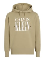 Calvin Klein Erkek Sweatshirt Serif Font Graphic Hoodie