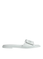 Calvin Klein FLAT SLIDE RELOCK LTH SandaletKadın