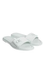 Calvin Klein FLAT SLIDE RELOCK LTH SandaletKadın