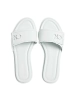 Calvin Klein FLAT SLIDE RELOCK LTH SandaletKadın