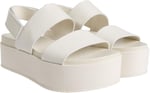 Calvin Klein FLATFORM SANDAL SLING IN SandaletKadın