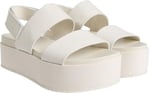 Calvin Klein FLATFORM SANDAL SLING IN SandaletKadın