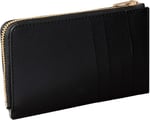 Calvin Klein foil logo top zip cardcase Kadın Cüzdan black/toasted coconut Tek Beden
