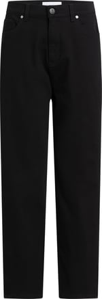 Calvin Klein HIGH RISE BARREL INFINITE BLACK Kot Pantolon Kadın