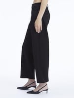 Calvin Klein HIGH RISE BARREL INFINITE BLACK Kot Pantolon Kadın