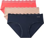 Calvin Klein HIPSTER 3PK Kadın İç Çamaşırı Kadın