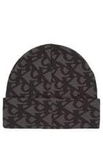 Calvin Klein Jeans Erkek Şapka AOP Beanie, Siyah, Tek Beden