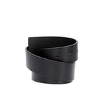 Calvin Klein Kadın CK ADJ.LOGO BELT 3.5CM Kemer BLACK 75