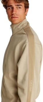 Calvin Klein LOGO TAPE ZIP THROUGH Sweatshirt Erkek