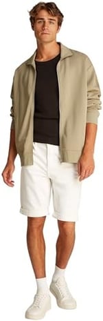 Calvin Klein LOGO TAPE ZIP THROUGH Sweatshirt Erkek
