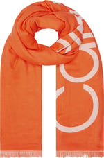 Calvin Klein Logo Vivian Scarf 100X200 Kadın Şal/Atki, Turuncu, 41