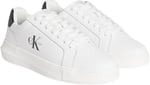 Calvin Klein Logolu Deri Sneaker Ayakkabı, CHUNKY CUPSOLE MONO LTH