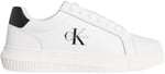 Calvin Klein Logolu Deri Sneaker Ayakkabı, CHUNKY CUPSOLE MONO LTH