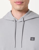 Calvin Klein LS 350TERRY EU WHSL BADGE HOODIE Sweatshirt Erkek