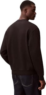 Calvin Klein Ls Eu 350Terry Badge Cn Bisiklet Yaka Sweatshirt, LV04RC273GUB1