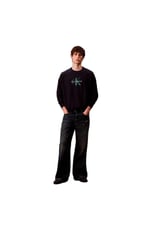 Calvin Klein LS EU 350TERRY MONOLOGO CN SWTSH Sweatshirt Erkek - Bedenler: S, M, L, XL, XXL