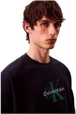 Calvin Klein LS EU 350TERRY MONOLOGO CN SWTSH Sweatshirt Erkek - Bedenler: S, M, L, XL, XXL