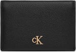 Calvin Klein MIN MONOGRAM 6CC FLAP CARDCASE Kadın Cüzdan