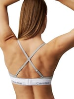 Calvin Klein Modern Cotton Üçgen Bralet, 000QF1061E001Siyah