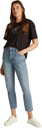 Calvin Klein MOM JEAN Kot Pantolon Kadın