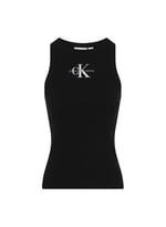 Calvin Klein MONOLOGO RIB TANK TOP Tişört Kadın