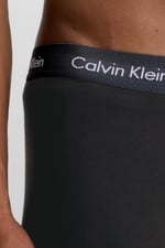 Calvin Klein Paket 3 Boxer Erkek Tripack CK Ürün UU2664G Low Rise Trunk, H4X B.ptm Gry, spc blu, vprs Gry WBS, S, H4x B.ptm Gry, Spc Blu, Vprs Gry Wbs, S