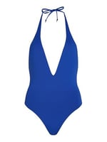 Calvin Klein PLUNGE NECKLINE ONE PIECE Mayo Kadın