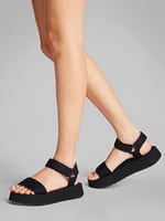 Calvin Klein SANDAL VELCRO WEBBING MG SandaletKadın