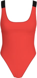 Calvin Klein SCOOP BACK ONE PIECE Mayo Kadın