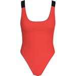 Calvin Klein SCOOP BACK ONE PIECE Mayo Kadın