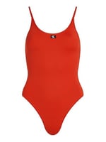 Calvin Klein SCOOP ONE PIECE Mayo Kadın