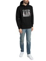 Calvin Klein SERIF FONT GRAPHIC HOODIE Sweatshirt Erkek