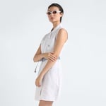 Calvin Klein SLEEVELESS COTTON SHIRT DRESS Elbise Kadın