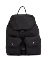 Calvin Klein SPEED CLIP UT FLAP BACKPACK35 NY Erkek Sırt Çantası, Siyah, Tek Beden