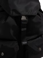 Calvin Klein SPEED CLIP UT FLAP BACKPACK35 NY Erkek Sırt Çantası, Siyah, Tek Beden